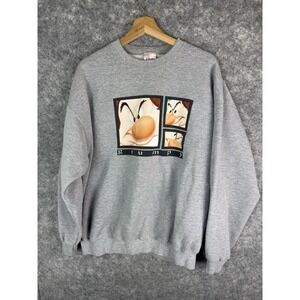 Vintage Grumpy Sweatshirt Mens XL Disney Movie Cartoon Sweater Snow White